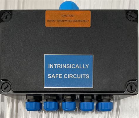 intrinsically safe junction box requirements|an9003 intrinsic safety.